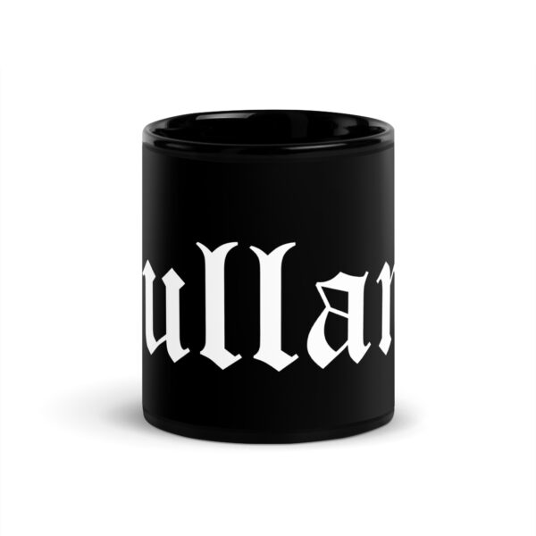 Taza negra brillante logo clásico - Imagen 3