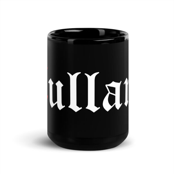Taza negra brillante logo clásico - Imagen 6