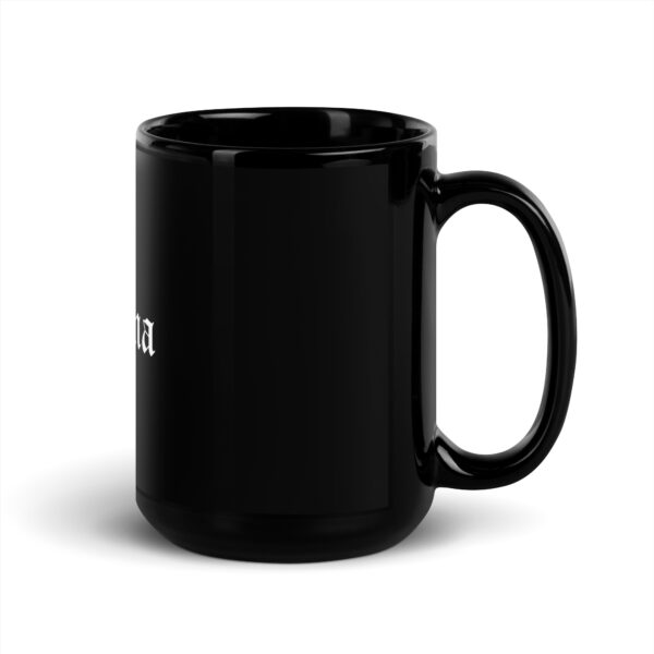 Taza negra brillante - Imagen 5