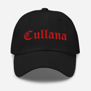Gorra dad hat logo rojo