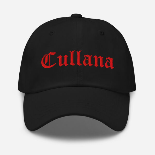 Gorra dad hat logo rojo