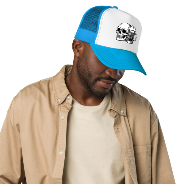 Gorra trucker con frontal de espuma calacabeer v1 - Imagen 5