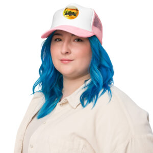 Gorra trucker con frontal de espuma