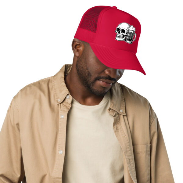 Gorra trucker con frontal de espuma calacabeer v1 - Imagen 4