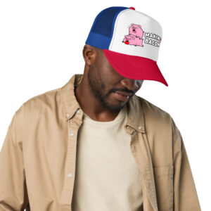 Gorra trucker con frontal de espuma mbv2