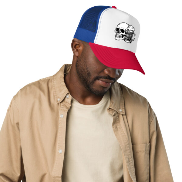 Gorra trucker con frontal de espuma calacabeer v1 - Imagen 7