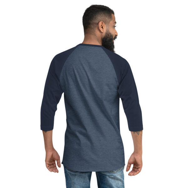 Camiseta con manga raglán tres cuartos unisex - Imagen 5