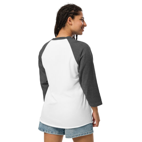 Camiseta con manga raglán tres cuartos unisex logo - Imagen 20