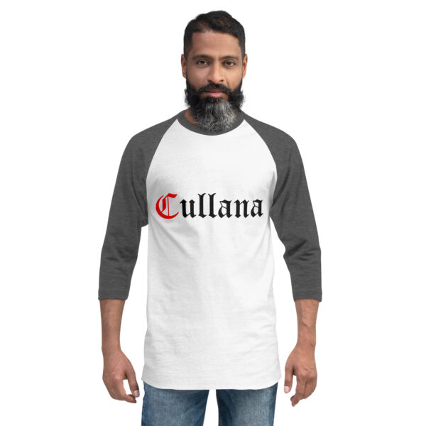 Camiseta con manga raglán tres cuartos unisex - Imagen 19