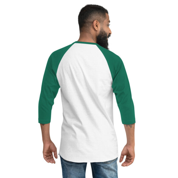 Camiseta con manga raglán tres cuartos unisex - Imagen 22