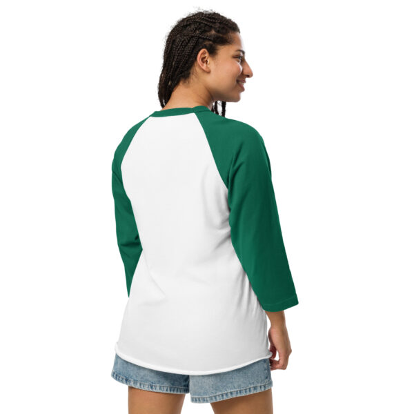 Camiseta con manga raglán tres cuartos unisex logo - Imagen 22