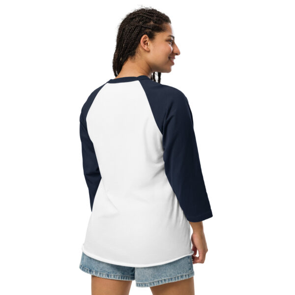 Camiseta con manga raglán tres cuartos unisex logo - Imagen 14