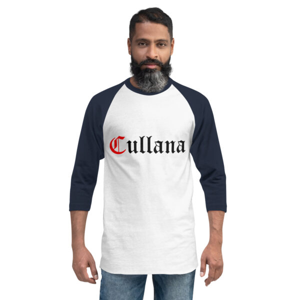 Camiseta con manga raglán tres cuartos unisex - Imagen 13