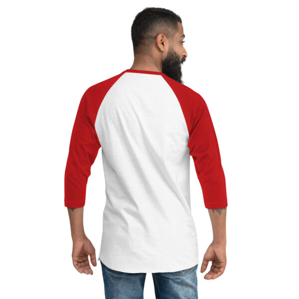 Camiseta con manga raglán tres cuartos unisex - Imagen 18