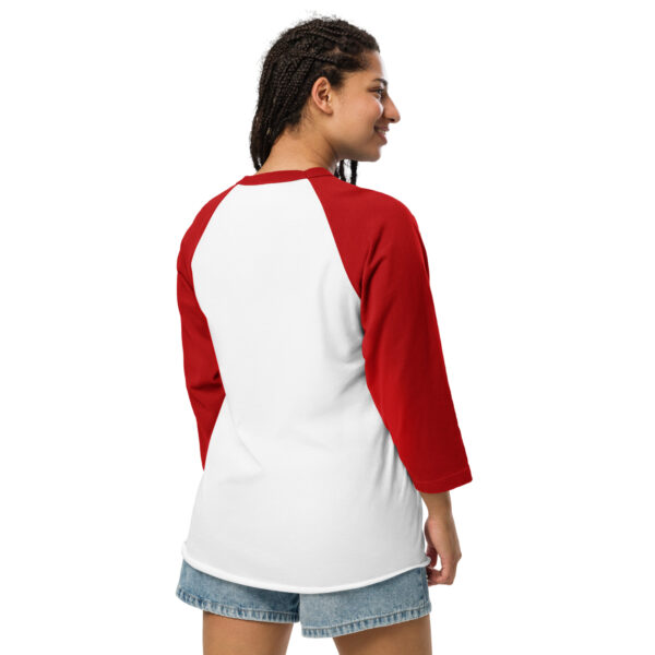 Camiseta con manga raglán tres cuartos unisex logo - Imagen 18
