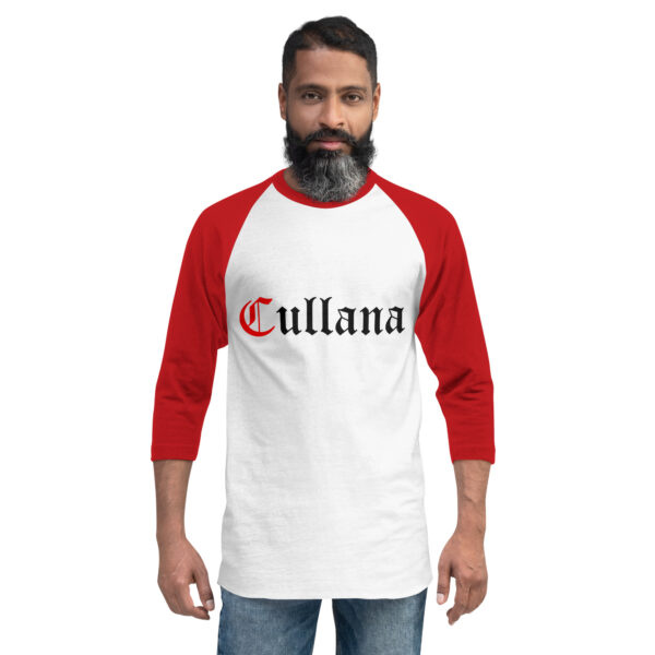 Camiseta con manga raglán tres cuartos unisex - Imagen 17