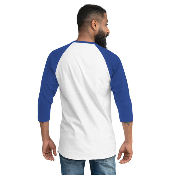 Camiseta con manga raglán tres cuartos unisex - Imagen 16