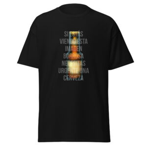 Camiseta clásica unisex cerveza 001