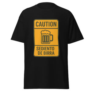 Camiseta clásica unisex cerveza 007