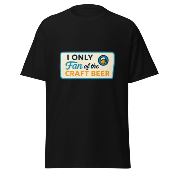 Camiseta clásica unisex cerveza 012
