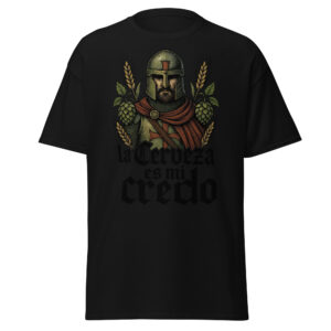Camiseta clásica unisex cerveza 015