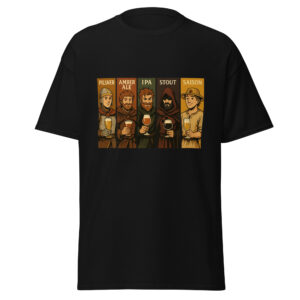Camiseta clásica unisex cerveza 088
