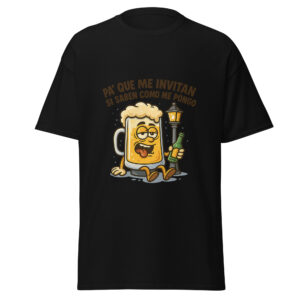 Camiseta clásica unisex cerveza 102