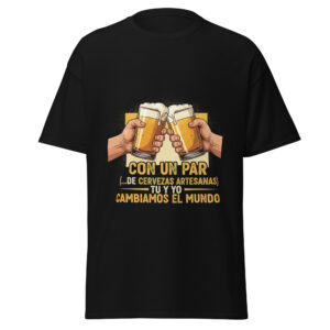 Camiseta clásica unisex cerveza 105