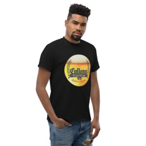 Camiseta clásica unisex logo redondo