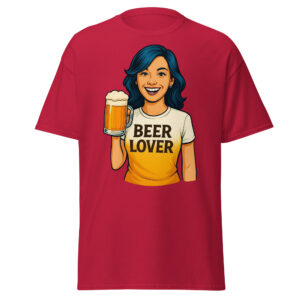 Camiseta clásica unisex cerveza 050