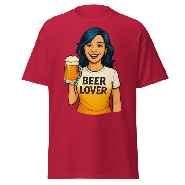 Camiseta clásica unisex cerveza 050