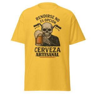 Camiseta clásica unisex cerveza 082