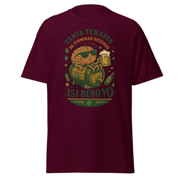 Camiseta clásica unisex cerveza 046 - Imagen 2