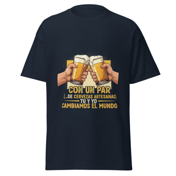 Camiseta clásica unisex cerveza 105 - Imagen 5