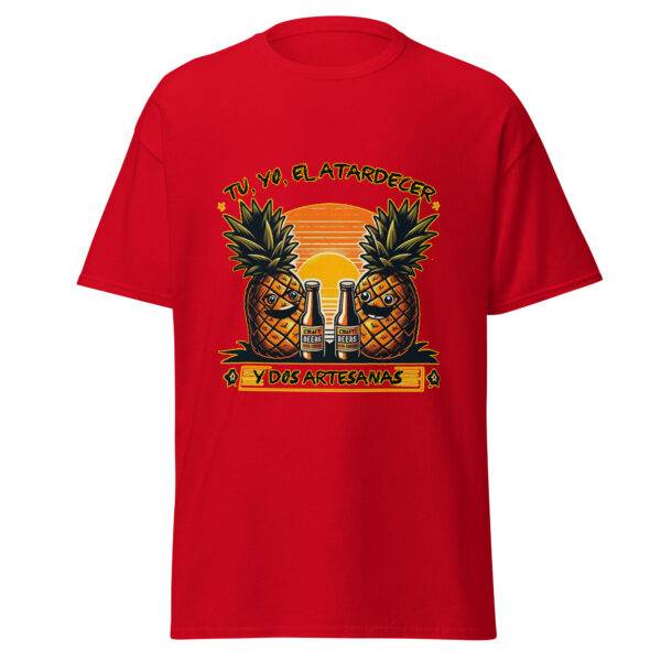 Camiseta clásica unisex  cerveza 034