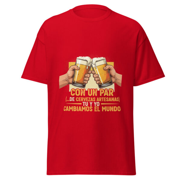 Camiseta clásica unisex cerveza 105 - Imagen 9