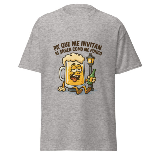 Camiseta clásica unisex cerveza 102 - Imagen 13