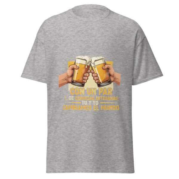 Camiseta clásica unisex cerveza 105 - Imagen 13