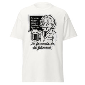 Camiseta clásica unisex 085 bis (efecto bordado)