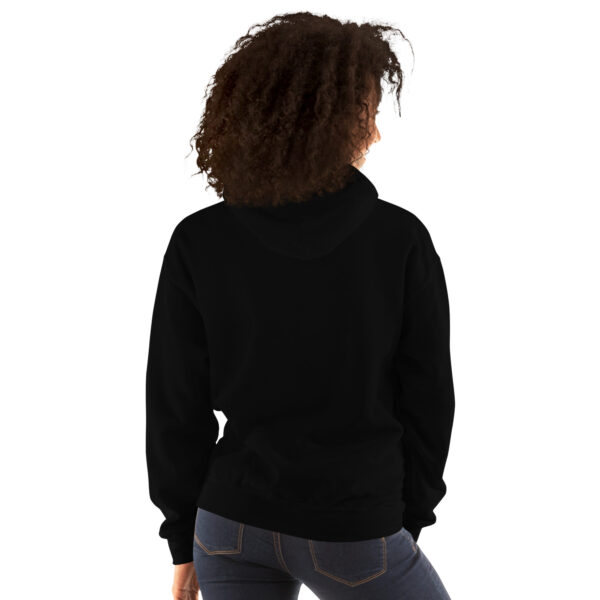 Sudadera con capucha unisex logo bordado - Imagen 4