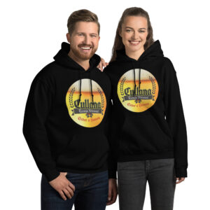 Sudadera con capucha unisex logo redondo