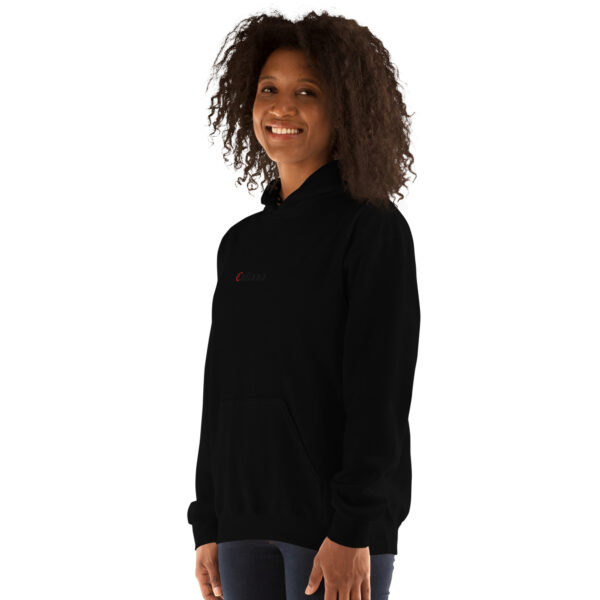 Sudadera con capucha unisex logo bordado - Imagen 6