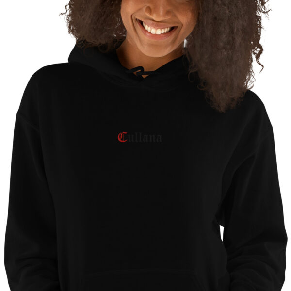 Sudadera con capucha unisex logo bordado - Imagen 3