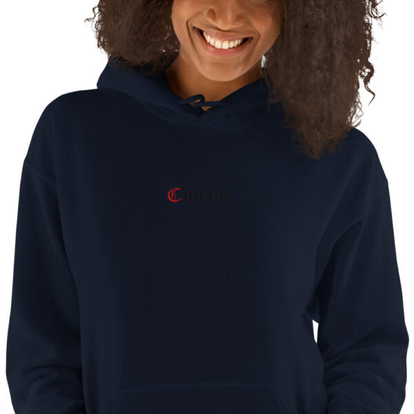 Sudadera con capucha unisex logo bordado - Imagen 10