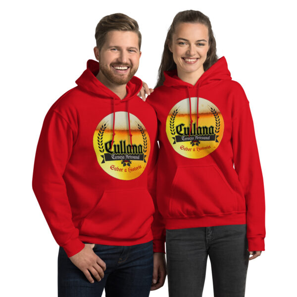 Sudadera con capucha unisex logo redondo - Imagen 4