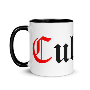 Taza color interior logo grande