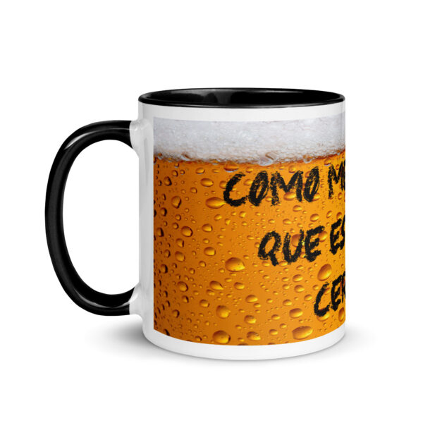 Taza color interior solo... cerveza - Imagen 4