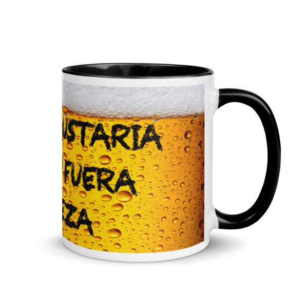 Taza color interior solo... cerveza - Imagen 2