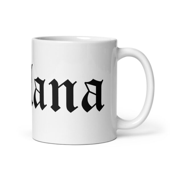 Taza blanca brillante - Imagen 2