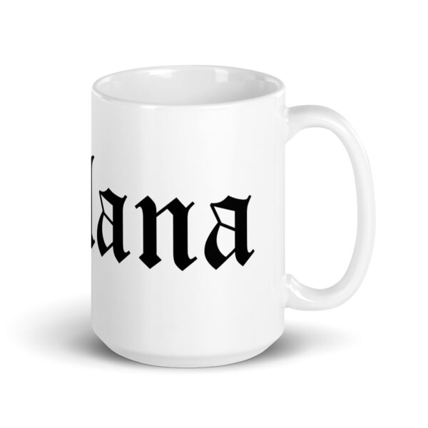 Taza blanca brillante - Imagen 4